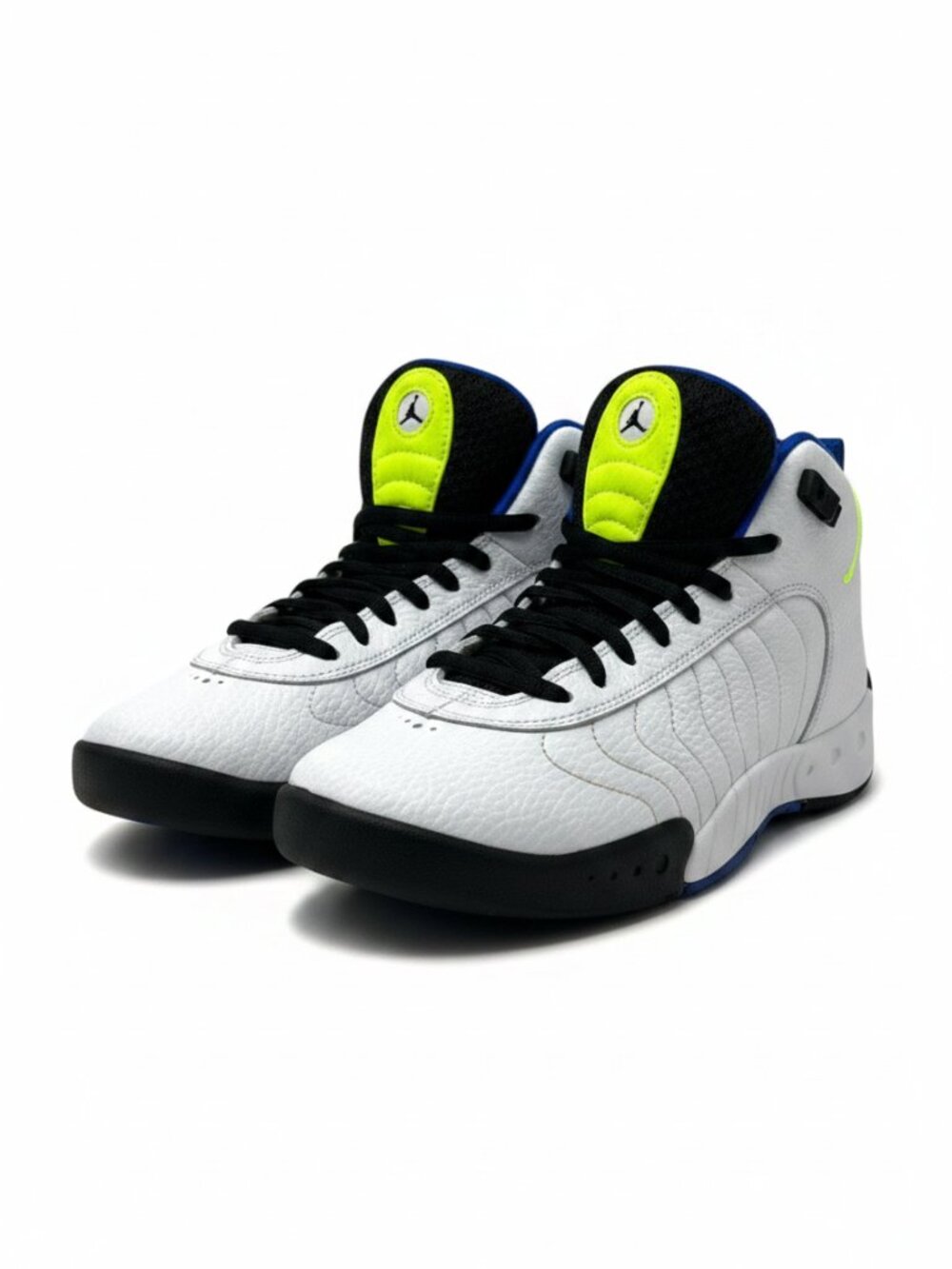 Jordan Jumpman NIKE Pro BG White Cyber Size 6Y 7.5W Basketball Sneaker